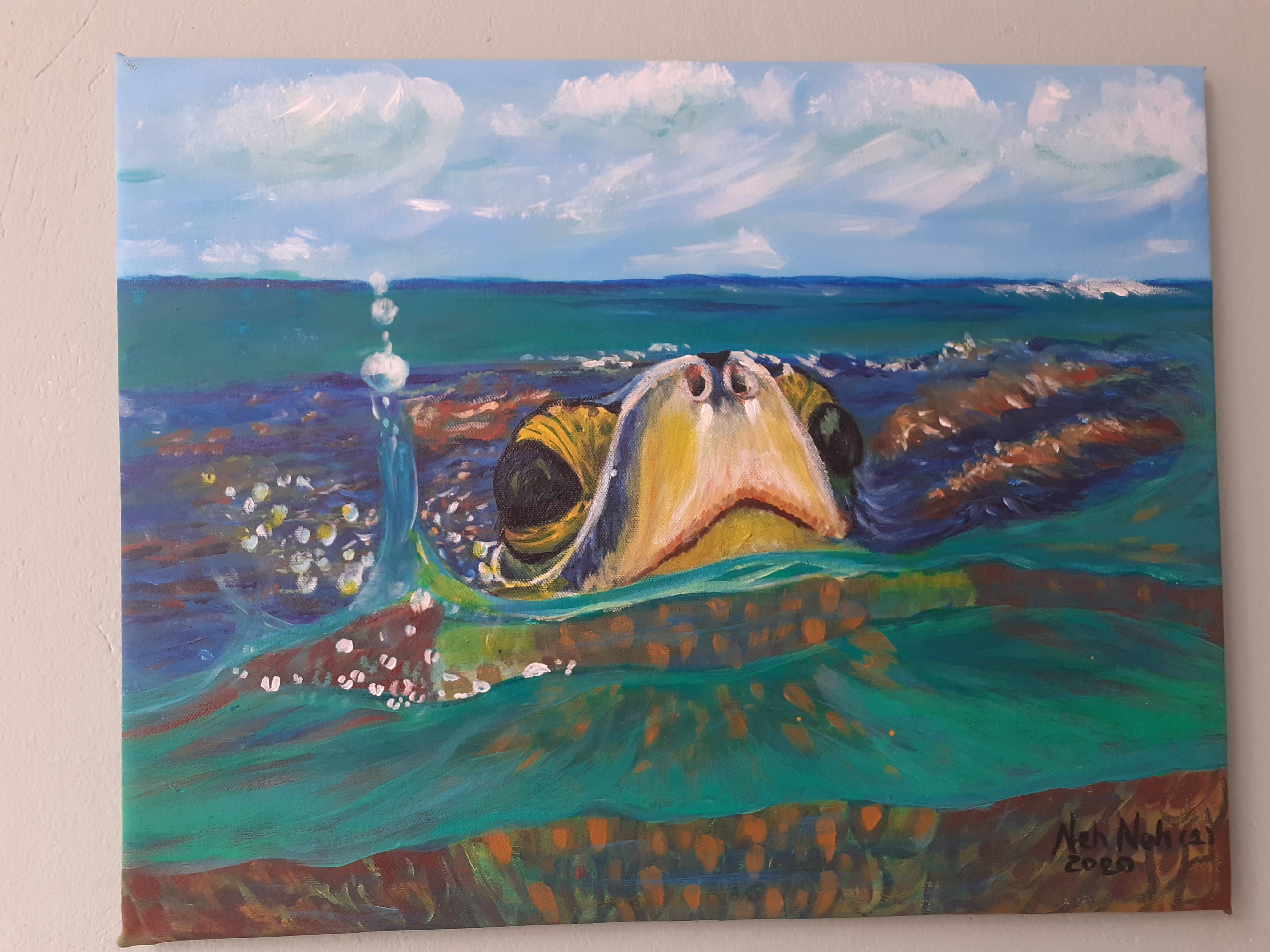 Queen Conch artwork by Alice Mohammed